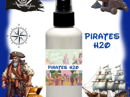 Pirates H2O Fragrance Spray Bottle Disney Pirates of the Caribbean Room Spray on Sale