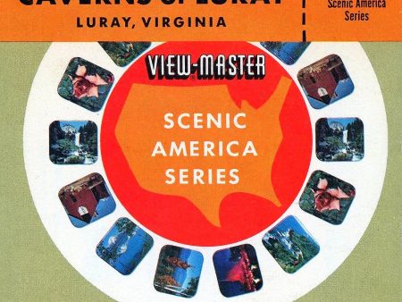 Beautiful Caverns of Luray - View-Master 3 Reel Packet 1960s views - vintage - (PKT-A829-SU) Supply