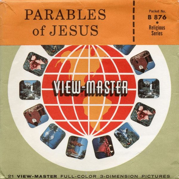 Parables of Jesus - Vintage Classic View-Master(R) 3 Reel Packet - 1960s For Cheap