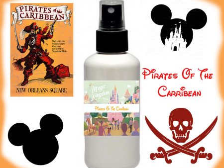 Pirates of the Caribbean Fragrance Spray Bottle Disney Room Spray Magic Kingdom Cheap