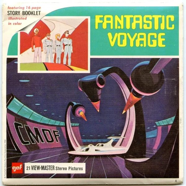 Fantastic Voyage  - View-Master - Vintage - 3 Reel Packet -  1970s views - B546 Hot on Sale