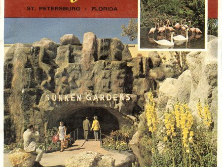 Sunken Gardens - View-Master 3 Reel Packet - 1960s views - vintage - (A992-G1B) Online