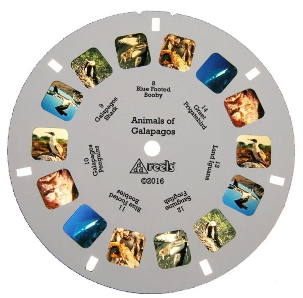 Animals of Galapagos -  View-Master 2 Reel Set - NEW Sale