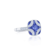 KWIAT Argyle Collection Tanzanite and Diamond Ring R-28115-0-TNZDIA-18KW Online now