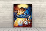 Beauty and the Beast Poster Disney World Poster Vintage Disney Poster Disneyland Poster Walt Disney Movie poster Nursery Wall Art Attraction on Sale