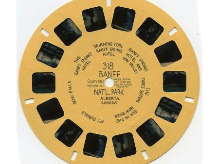 Banff National Park, Canada View-Master Buff Reel - vintage - (BUF-318n) For Sale