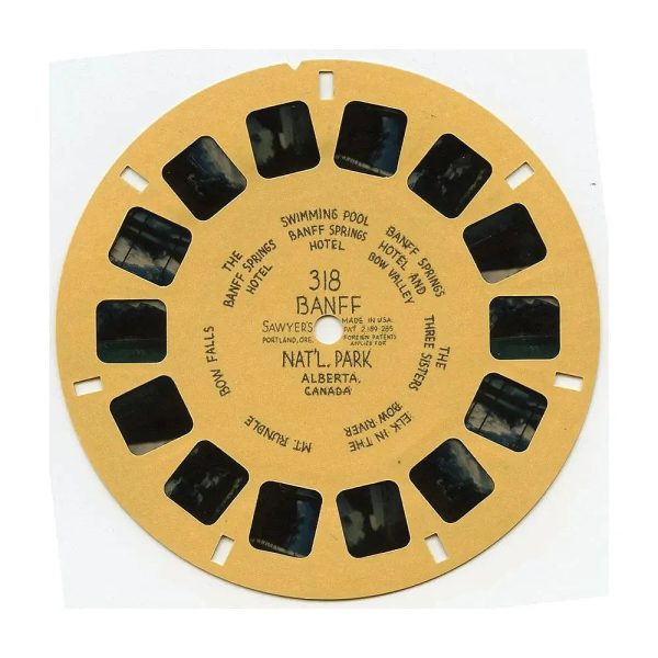 Banff National Park, Canada View-Master Buff Reel - vintage - (BUF-318n) For Sale