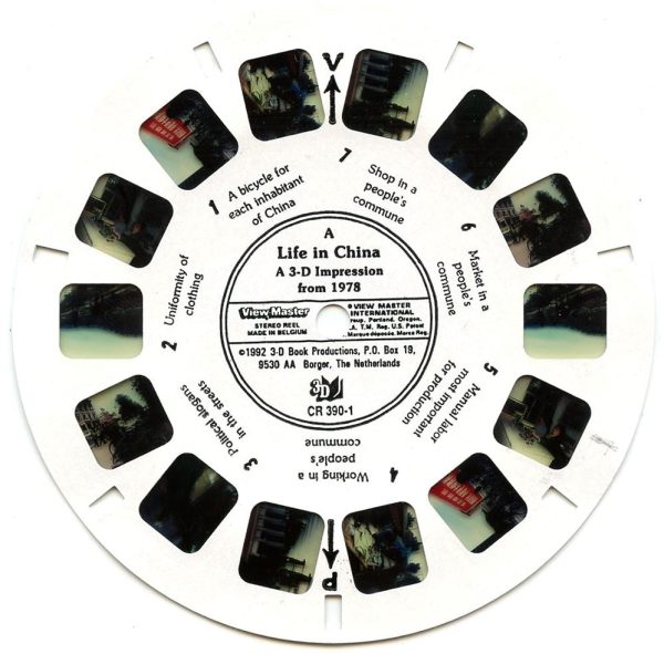 Life in China - A 3-D Impression from 1992 - ViewMaster 3 Reel Set - Harry zur Kleinsmiede Discount